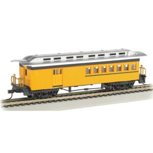 Bachmann USA 13503 1860 - 1880 Combine - Painted, Unlettered - Yellow - HO Gauge