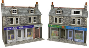Metcalfe PO307 Low Relief Shop Fronts - Stone OO/HO Scale
