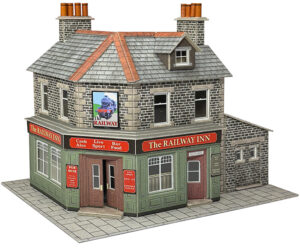 Metcalfe PO309 Corner Shop / Pub - Stone OO/HO Scale