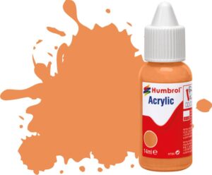 Humbrol DB0061 No.61 Flesh Matt Acrylic Paint Dropper Bottle 14ml