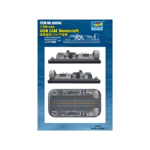 Trumpeter PKTM06644 US Navy LCAC Hovercraft (Qty 2) - 1:350 Scale