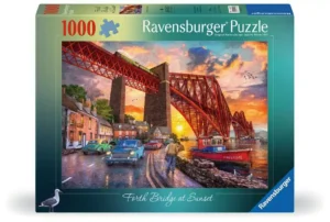 Ravensburger 12000125 Forth Bridge at Sunset 1000 Piece Jigsaw Puzzle