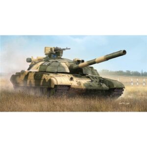 Trumpeter PKTM09592 Ukraine Army T-64BM Bulat Main Battle Tank - 1:35 Scale