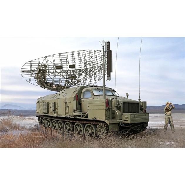 Trumpeter PKTM09569 Soviet Army P-40/1S12 Long Track S-Band Acquisition Radar - 1:35 Scale