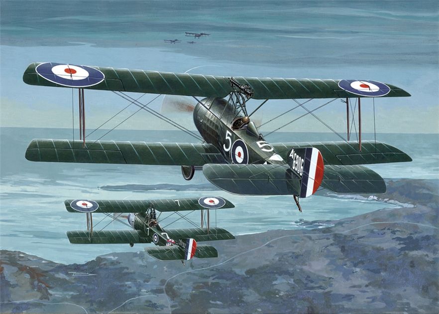 Roden PKROD637 British Royal Air Force Sopwith 1½ Strutter WWI 1917/18 Aircraft - 1:32 Scale