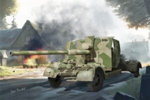Trumpeter PKTM02358 German Army WWII 8.8cm FlaK 41 Anti-Aircraft & Anti-Aircraft Gun - 1:35 Scale