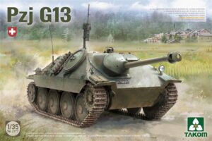 Takom PKTAK02177 Swiss Army Panzerjäger G 13 Tank Destroyer - 1:35 Scale