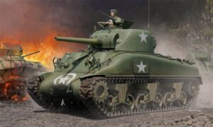 I Love Kit PKLK61617 US Army M4A1 Sherman WWII Late Medium Tank - 1:16 Scale