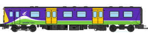 Revolution Trains RT-N-313-321DC Class 313 3-Car EMU 313117 Silverlink - N Gauge (DCC Ready)
