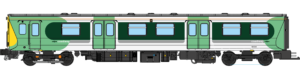 Revolution Trains RT-N-313-341DC Class 313 3-Car EMU 313204 Southern - N Gauge (DCC Ready)