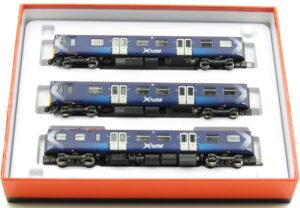 Revolution Trains RT-N-314-311DC Class 314 3-Car EMU 314209 ScotRail Saltire - N Gauge (DCC Ready)