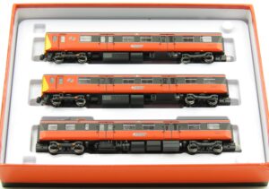 Revolution Trains RT-N-314-301DC Class 314 3-Car EMU 314211 Strathclyde PTE Orange & Black - N Gauge (DCC Ready)