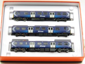 Revolution Trains RT-N-314-312DC Class 314 3-Car EMU 314212 ScotRail Saltire - N Gauge (DCC Ready)