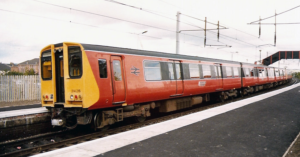 Revolution Trains RT-N-314-301DC Class 314 3-Car EMU 314211 Strathclyde PTE Orange & Black - N Gauge (DCC Ready)