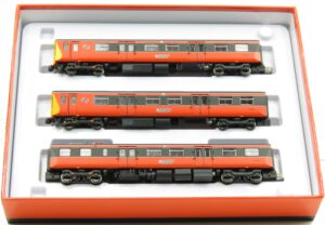 Revolution Trains RT-N-314-302DC Class 314 3-Car EMU 314216 Strathclyde PTE Orange & Black - N Gauge (DCC Ready)