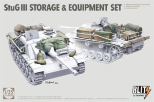 Takom PKTAK08018 German Army StuG III Storage & Equipment Set (Blitz) - 1:35 Scale