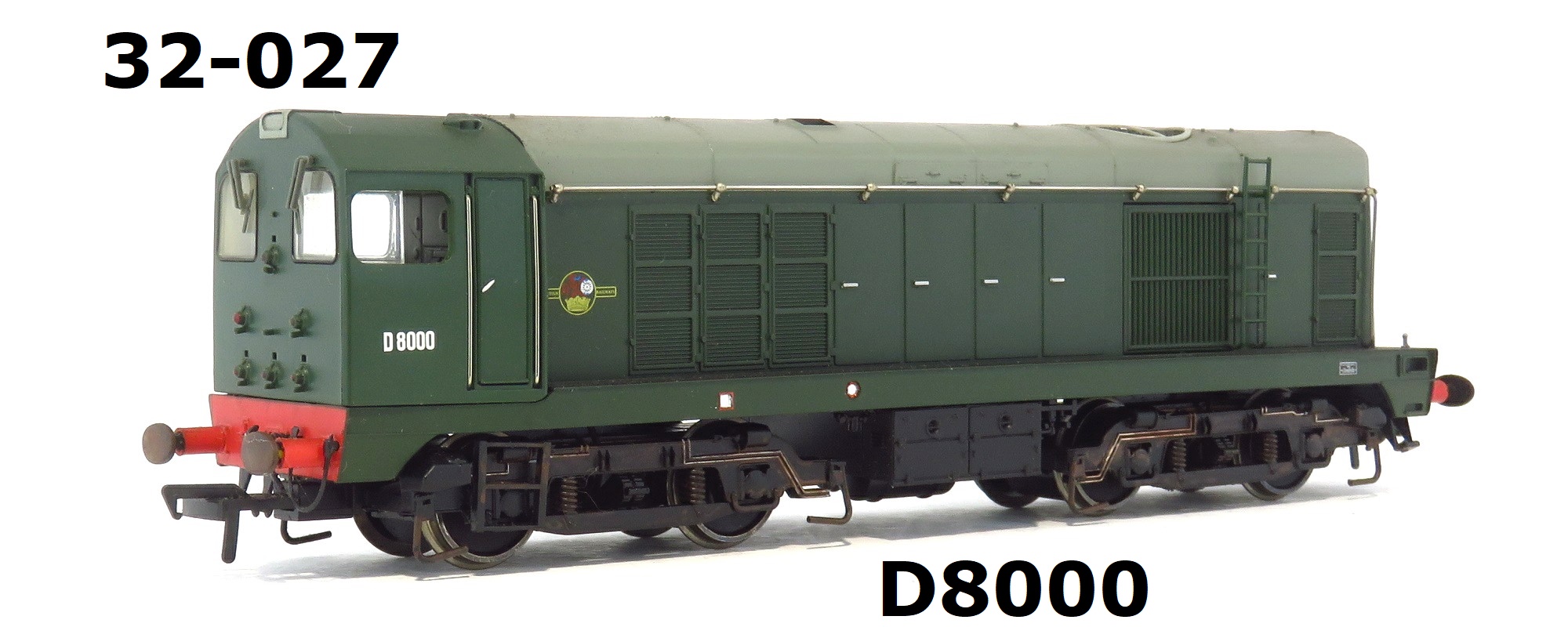 Bachmann 32-325OT24P Class 25 D5124 in BR Green Livery - Renumbered DCC READY OO Gauge PREOWNED