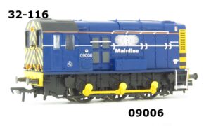 Bachmann 32-101P1 Class 08 D3729 In BR Green Livery Wasp Stripes OO Gauge PREOWNED