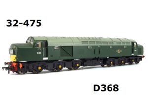 Bachmann 32-806P Class 47 D1842 In BR Two Tone Green Livery DCC READY OO Gauge PREOWNED