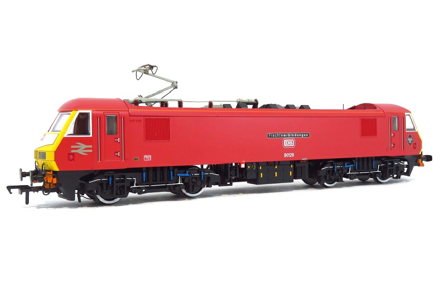 Bachmann 32-612Z Class 90 90129 "Frachtverbindungen" in DB Red livery DCC Ready OO Gauge LIMITED EDITION