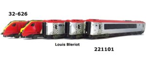 Bachmann 32-626P Class 221 221101 Louis Bleriot In Virgin Trains Livery - OO Gauge PREOWNED