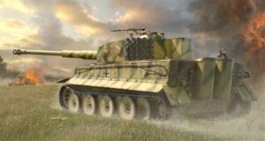 Trumpeter PKTM00944 German Army PzKpfw VI Tiger I Ausf E SdKfz 181 (Medium) Heavy Tank - 1:16 Scale