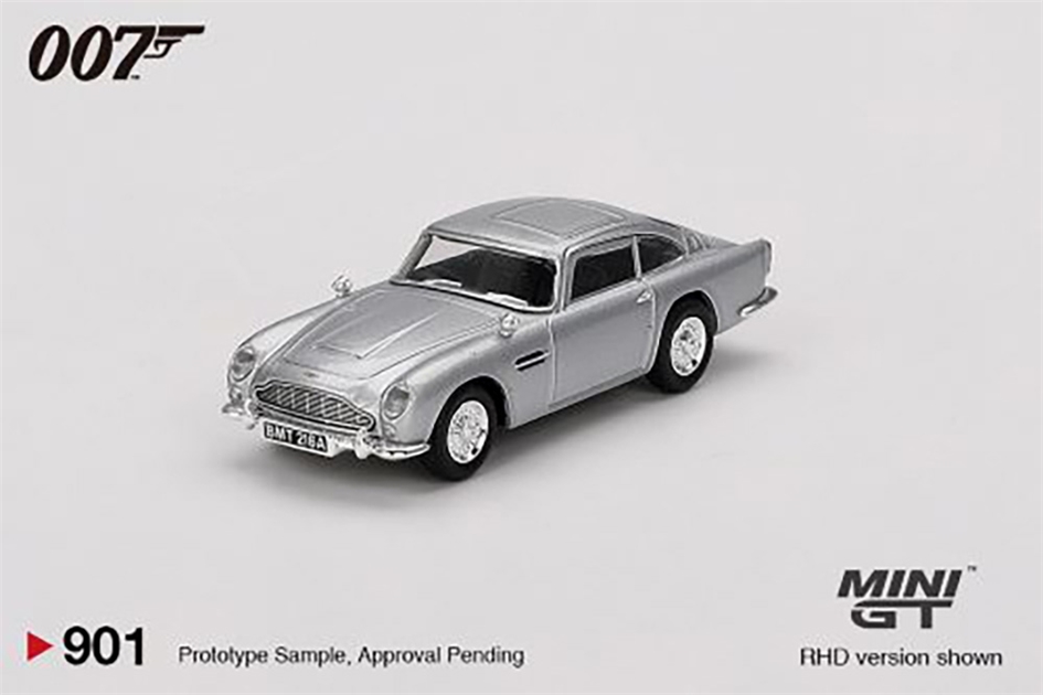 MiniGT MGT00901-007E James Bond - Thunderball - Aston Martin DB5 (RHD) - 1:64 Scale