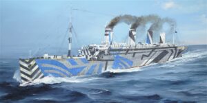 Trumpeter PKTM03720 HMT Olympic British Troop Ship - 1:200 Scale