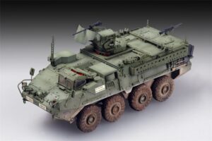 Trumpeter PKTM07422 US Army M1127 Stryker Reconnaissance Vehicle (RV) - 1:72 Scale