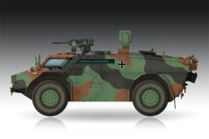 Trumpeter PKTM07402 German Army Fennek Light Armoured Scout Car - 1:72 Scale