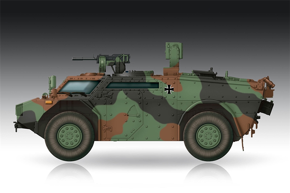 Trumpeter PKTM07402 German Army Fennek Light Armoured Scout Car - 1:72 Scale