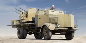 Trumpeter PKTM09596 German Army L4500A Armoured Gun Truck w/ 2 cm FlaK 38 - 1:35 Scale