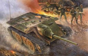 Trumpeter PKTM00385 German Army E-10 Concept Light Tank (early & late tracks) - 1:35 Scale