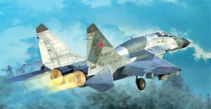 Trumpeter PKTM01676 MiG-29SMT Fulcrum (Izdeliye 9.19) - 1:72 Scale