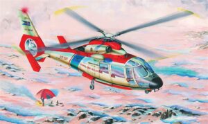 Trumpeter PKTM02816 SA365N Dauphin 2 - 1:48 Scale
