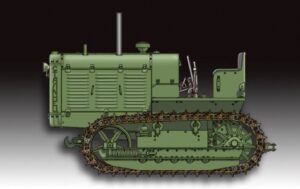 Trumpeter PKTM07112 Russian ChTZ S-65 Tractor - 1:72 Scale
