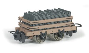 NG Thomas 77315 Slate Wagon with Load - Tan - OO9 Gauge