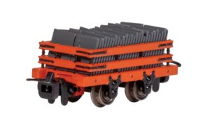 NG Thomas 77317 Slate Wagon with Load - Red - OO9 Gauge