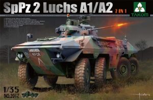 Takom PKTAK02017 Bundeswehr SpPz 2 Luchs A1/A2 '2 in 1' - 1:35 Scale