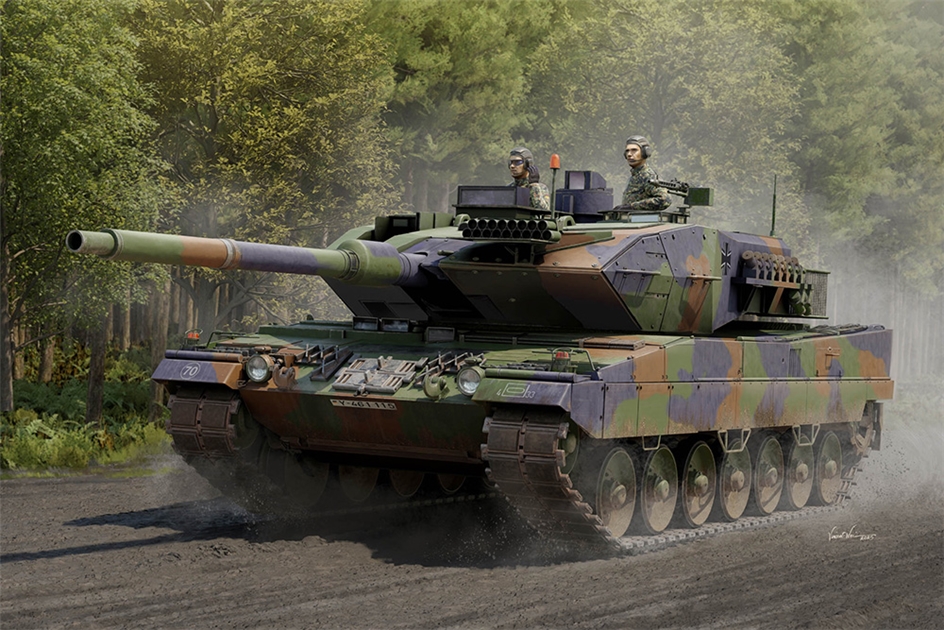 Trumpeter PKTM00966 German Army Leopard 2A6 Main Battle Tank - 1:16 Scale