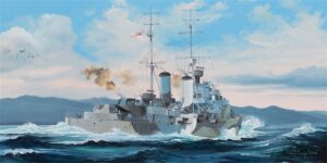 Trumpeter PKTM05368 British Royal Navy HMS Scylla Dido-Class Light Cruiser - 1:350 Scale