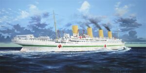 Trumpeter PKTM03721 HMHS Britannic British Hospital Ship - 1:200 Scale