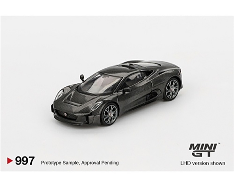 MiniGT MGT00997-L Jaguar C-X75 Test Car (LHD) - 1:64 Scale