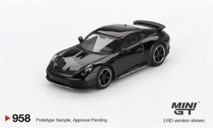 MiniGT MGT00958-R Porsche 911 Dakar Black (RHD) - 1:64 Scale