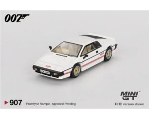 MiniGT MGT00907-007E James Bond - For Your Eyes Only - Lotus Esprit Turbo White (RHD) - 1:64 Scale