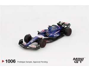 MiniGT MGT01006-L RB VCARB 01 #3 Daniel Ricciardo 2024 F1 2024 Bahrain GP - 1:64 Scale