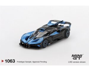MiniGT MGT01063-L Bugatti Bolide Presentation (LHD) - 1:64 Scale