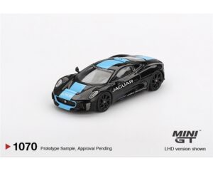 MiniGT MGT01070-L Jaguar C-X75 Black (LHD) - 1:64 Scale