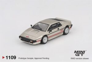 MiniGT MGT01109-R Lotus Esprit Turbo Metallic Silver (RHD) - 1:64 Scale