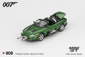 MiniGT MGT00908-007E James Bond - Die Another Day - Jaguar XKR (LHD) - 1:64 Scale